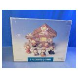 Lighted Tabletop Christmas Nativity Set