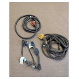 Power Cords and Adapter Cable Lot