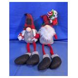 Christmas Gnome Decor Pair
