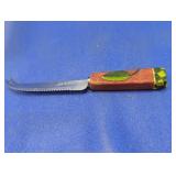 Joie de Vivre Serrated Cheese Knife