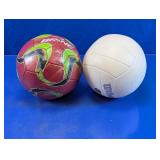 Wilson Volleyballs and BRINE Soccer Ball