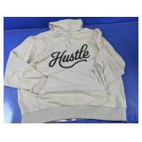Hustle Everything 3XL Grey Graphic Pullover