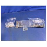 Assorted Hardware Brackets Hinges & Screws Lot