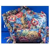 Floral Ruffle Pillow Set