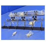 Wall-Mounted Mop Broom & Coat Rack Organizer Lot