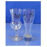 Sleuths Mystery Dinner Show Glassware Duo