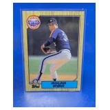 1987 TOPPS HOF NOLAN RYAN CARD