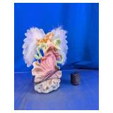 Light-Up Feather Wing Angel Figurine