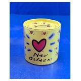 New Orleans Souvenir Coin Bank Tin