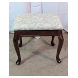 Vintage Rosalco Upholstered Vanity Stool Bench