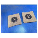 World Market Monogram Jate Coasters Sets
