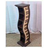 Novelty Piano Keys Curved CD Media Storage Tower