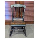 Decorative Wooden Rocking Chair