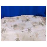 Tropical Palm Tree Curtain Panel