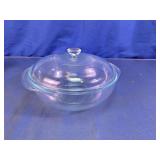 Pyrex Covered Glass Casserole Dish