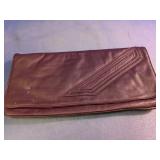 Vtg. Confecciones Victoria Leather Clutch Bag