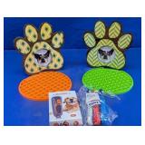 Pet Care & Grooming Bundle Frames Lick Mats Tool
