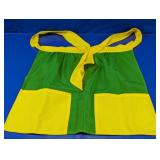 Green & Yellow Waist Apron