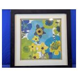Framed Floral Wall Art Print