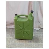 Vintage 5-Gallon Heavy-Duty Plastic Gas Can
