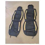 Masgue Black & Tan Car Seat Covers Duo