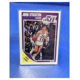 2ND YR CARD 1989 FLEER HOF JOHN STOCKTON