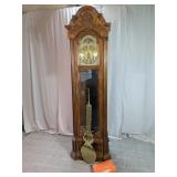 Ridgeway Oak Wooden Grandfather Floor Clock