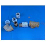 Assorted Metal Pipe Fittings Lot