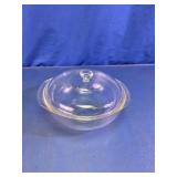 Glass Covered Bowl with Lid