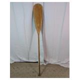 Beavertail Wooden Canoe Paddle