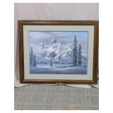Grand Teton Landscape Art Print by Pettit