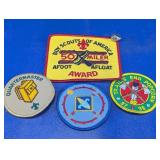 Vintage Boy Scouts BSA Embroidered Patches Lot