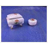 Miniature Porcelain Trinket Boxes