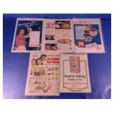 Vintage Food and Household Advertising Prints