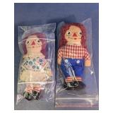 Raggedy Ann & Andy Fabric Dolls