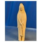 Japanese Kyoto Ceramic Geisha Figurine
