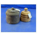 Carved Wooden Butter Mold Assortment