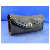 Studded Motorcycle Windshield Bag