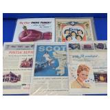 Vintage Americana & Transportation Ad Collection