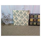 Assorted Decorative Wall Art Panels