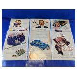 Vintage Entertainment & Americana Ad Collection
