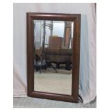 Wood Framed Wall Mirror