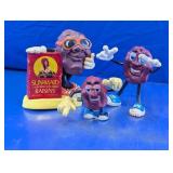 California Raisins Figurine Set