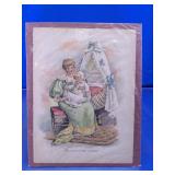 Vintage Nursery Rhyme Print