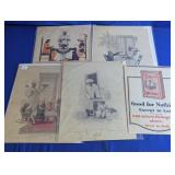 Cream of Wheat Advertising Print Lot