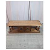 Wood Storage Coffee Table