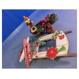 Vintage Holiday Tabletop Decor Lot
