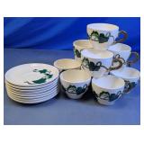 California Ivy Cup & Saucer Set