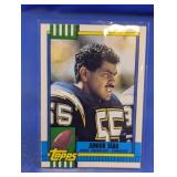 ROOKIE CARD 1990 TOPPS TRADED HOF JUNIOR SEAU