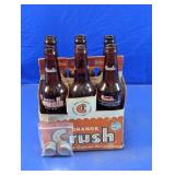 Orange Crush 10 oz Bottle & Carton Carrier Set